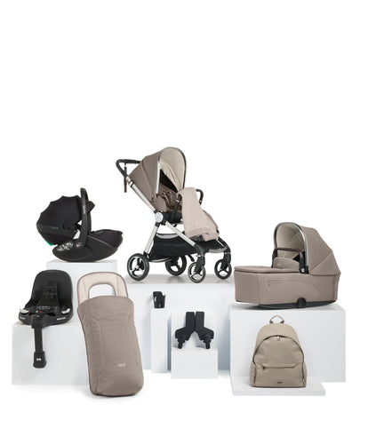 Mamas & Papas Pushchairs Vardo Pushchair Bundle with Maxi-Cosi Pebble 360 Pro² Car Seat (9 Pieces) - Heritage