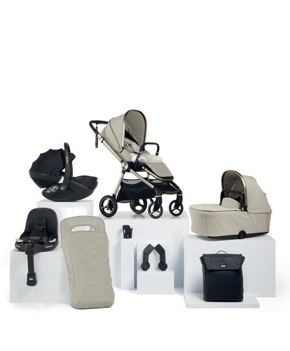Mamas & Papas Pushchairs Vardo Pushchair Bundle with Maxi-Cosi Pebble 360 Pro² Car Seat (9 Pieces) - Shell