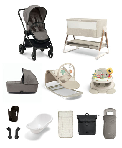 Mamas & Papas Pushchairs Vardo Pushchair Super Bundle (11 Pieces) – Storm