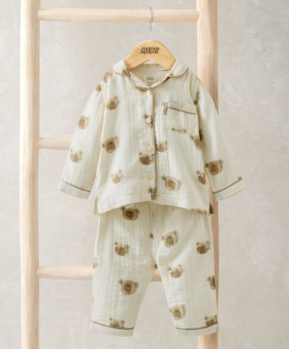 Mamas & Papas Pyjamas & Nightwear Bear Woven Pyjamas