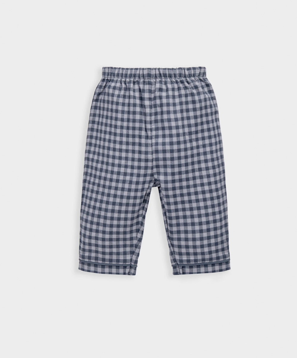 Mamas &amp; Papas Pyjamas &amp; Nightwear Blue Gingham Pyjamas
