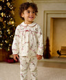 Mamas & Papas Pyjamas & Nightwear Christmas Berry Bow Print Pyjama Set