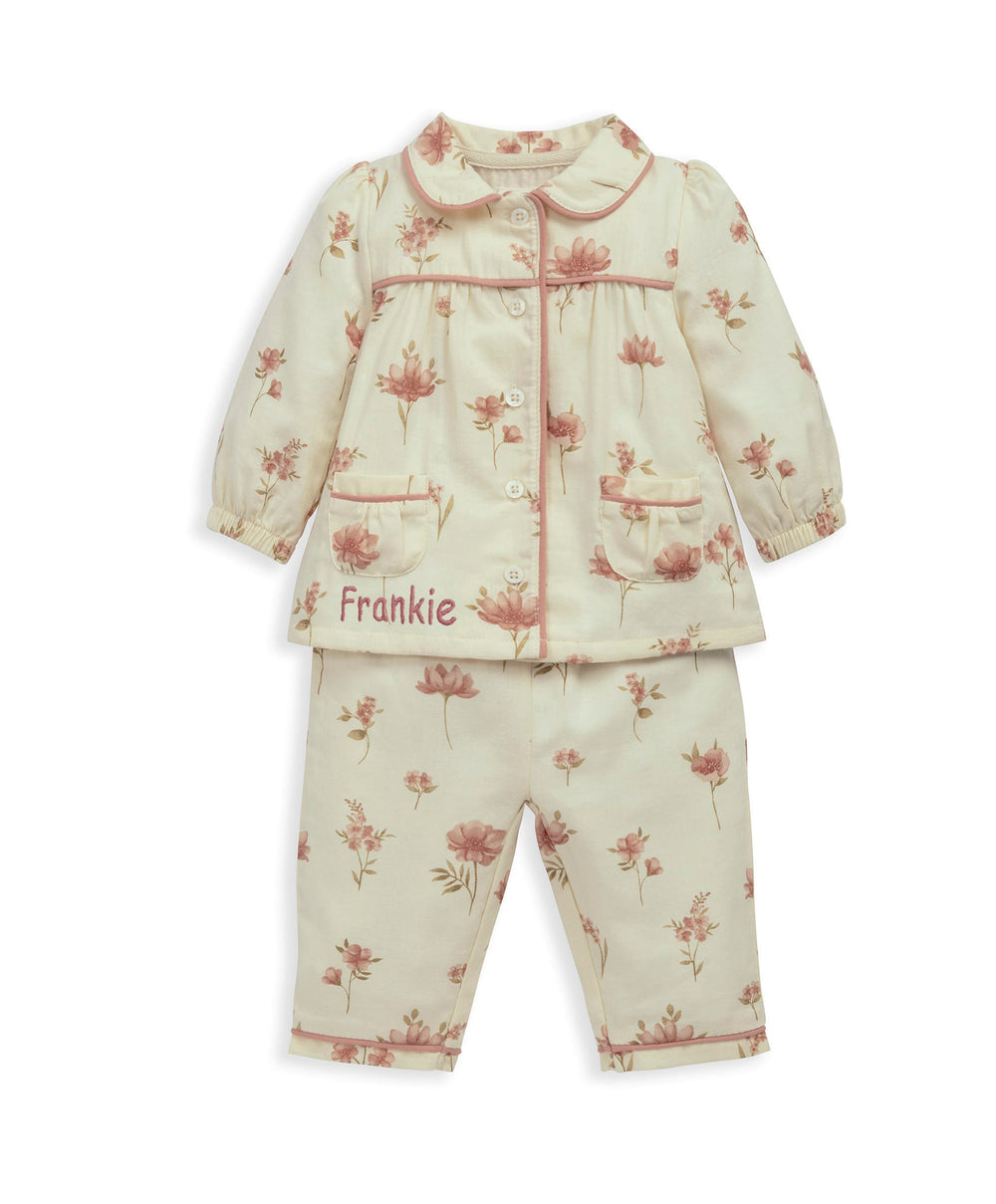 Mamas &amp; Papas Pyjamas &amp; Nightwear Floral Woven Pyjamas