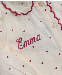 Mamas & Papas Pyjamas & Nightwear Heart Long Sleeve Pyjama Sets