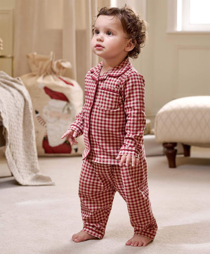 Mamas & Papas Pyjamas & Nightwear Jersey Check Pyjamas