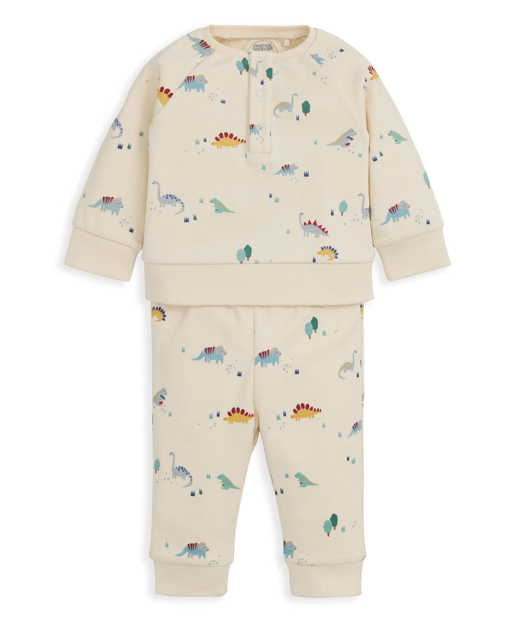 Mamas &amp; Papas Pyjamas &amp; Nightwear Jersey  Dinosaur Pyjamas