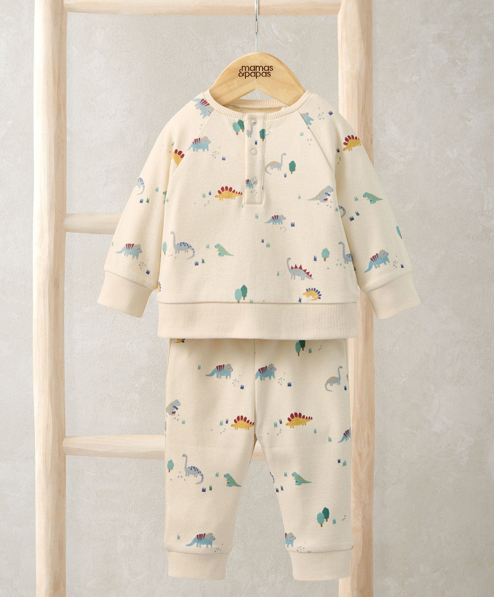 Mamas &amp; Papas Pyjamas &amp; Nightwear Jersey  Dinosaur Pyjamas