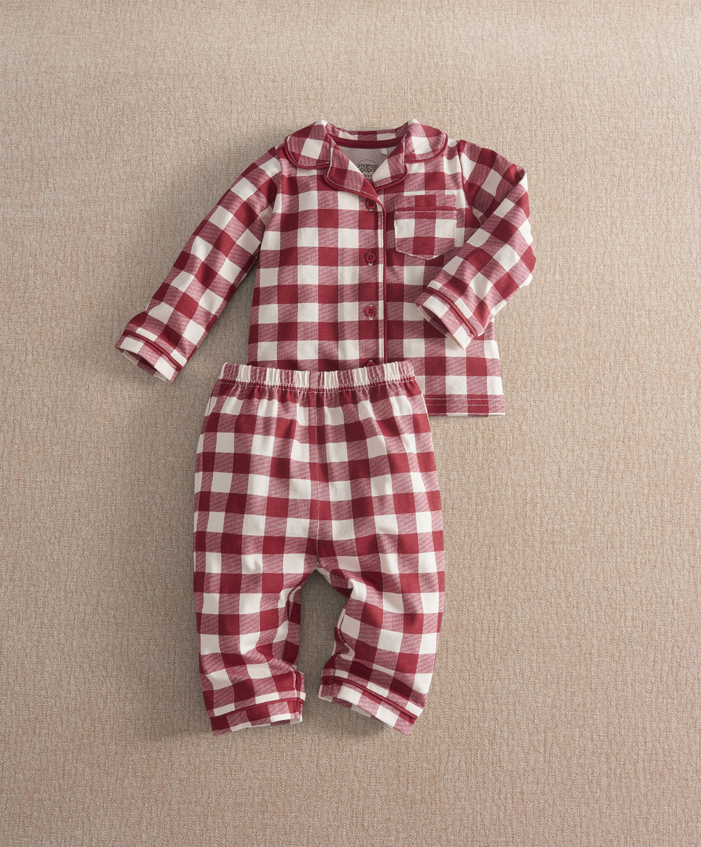 Mamas &amp; Papas Pyjamas &amp; Nightwear Large Gingham Check Pyjama Sets