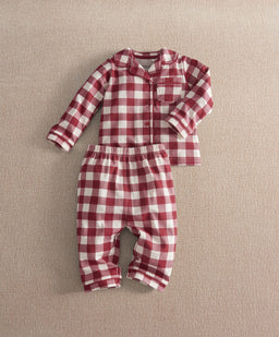 Mamas & Papas Pyjamas & Nightwear Large Gingham Check Pyjama Sets