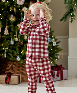 Mamas & Papas Pyjamas & Nightwear Large Gingham Check Pyjama Sets