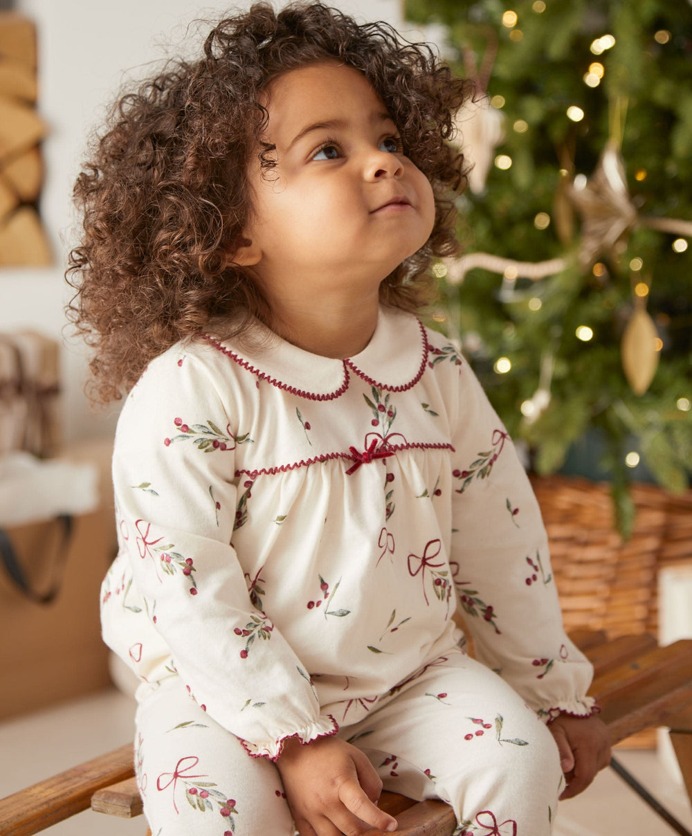 Mamas &amp; Papas Pyjamas &amp; Nightwear Mistletoe Christmas Pyjamas