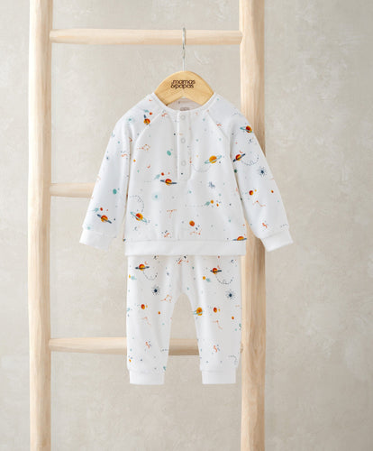 Mamas & Papas Pyjamas & Nightwear Planets Velour Pyjamas