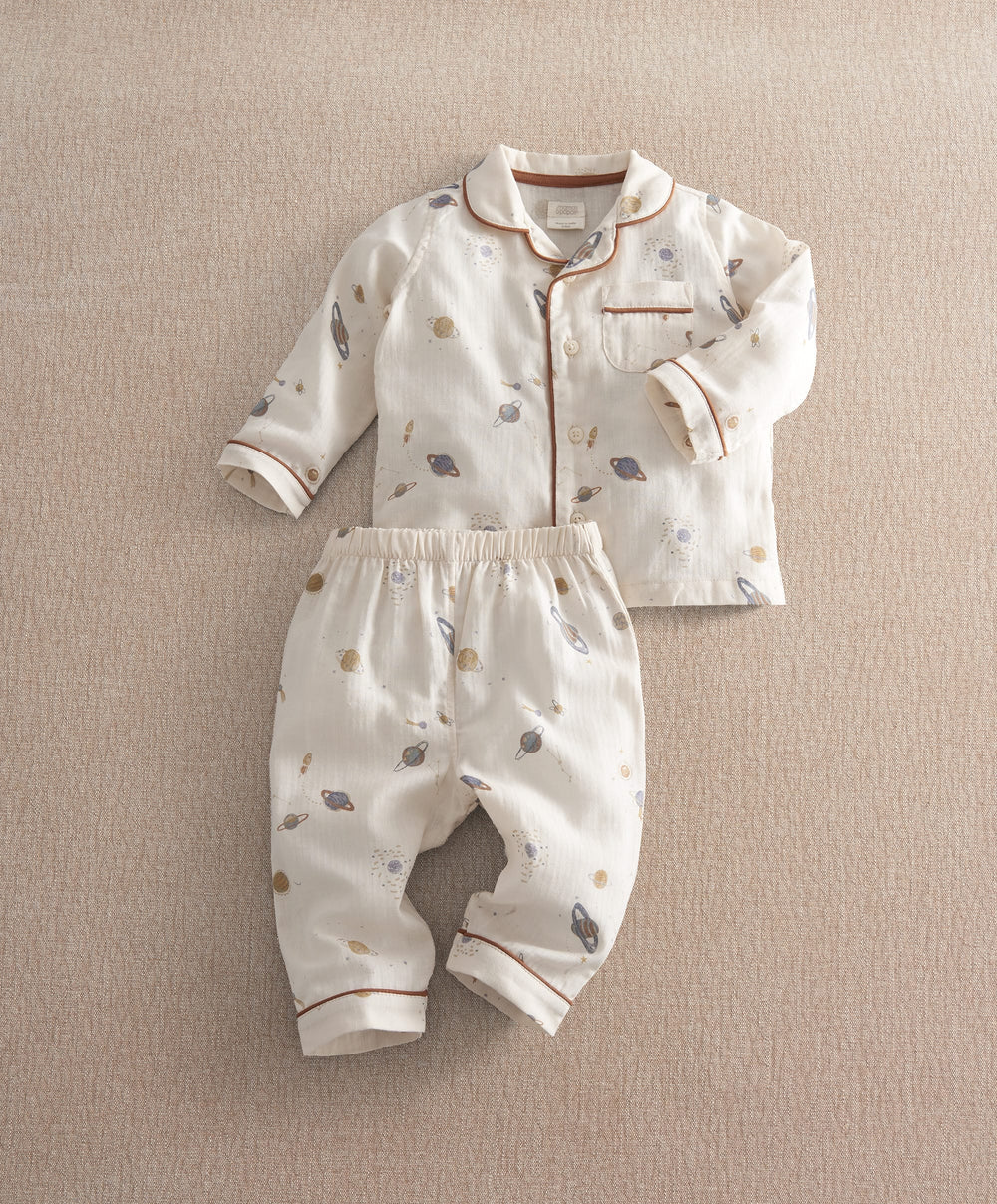 Mamas &amp; Papas Pyjamas &amp; Nightwear Planets Woven Pyjamas