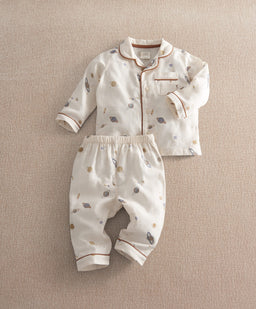 Mamas & Papas Pyjamas & Nightwear Planets Woven Pyjamas