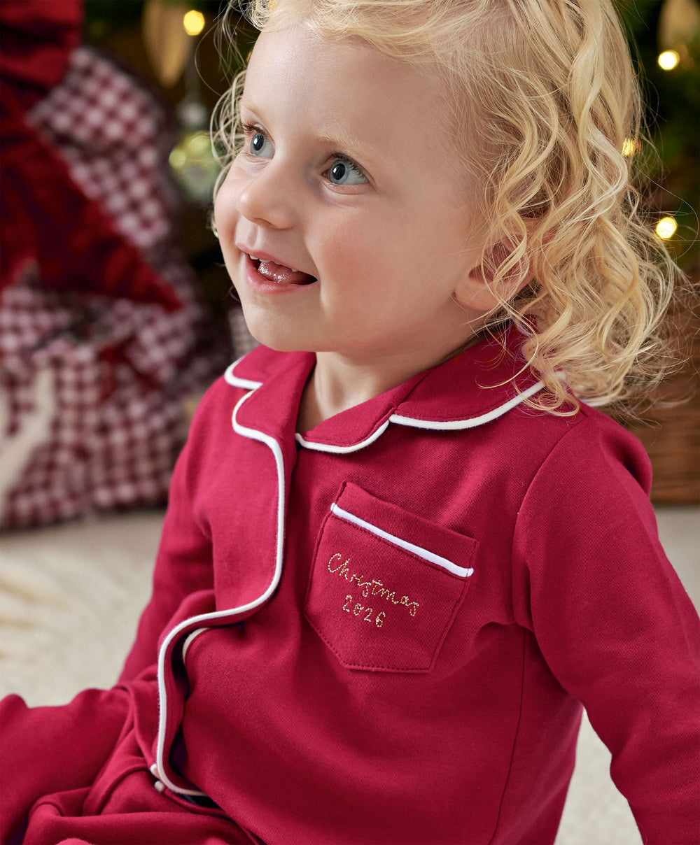 Mamas &amp; Papas Pyjamas &amp; Nightwear Red Christmas Pyjama Sets