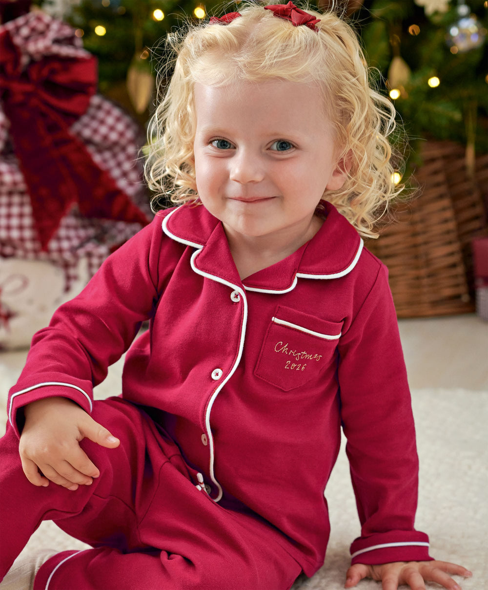 Mamas &amp; Papas Pyjamas &amp; Nightwear Red Christmas Pyjama Sets