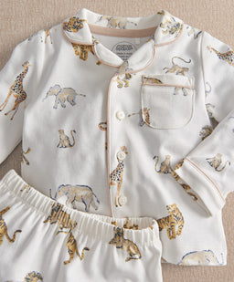 Mamas & Papas Pyjamas & Nightwear Safari Jersey Pyjama Set