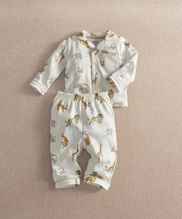 Mamas & Papas Pyjamas & Nightwear Safari Jersey Pyjama Set