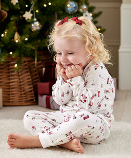 Mamas & Papas Pyjamas & Nightwear Santa Christmas Print Pyjamas