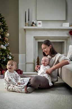 Mamas & Papas Pyjamas & Nightwear Santa Christmas Print Pyjamas