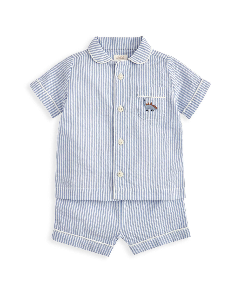 Mamas &amp; Papas Pyjamas &amp; Nightwear Stripe Short Pyjamas