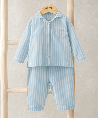 Mamas & Papas Pyjamas & Nightwear Striped Woven Pyjamas