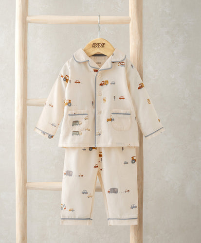 Mamas & Papas Pyjamas & Nightwear Transport Print Pyjamas