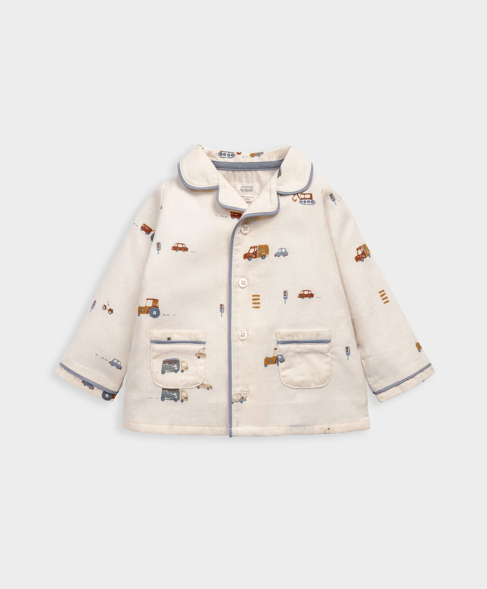 Mamas &amp; Papas Pyjamas &amp; Nightwear Transport Print Pyjamas