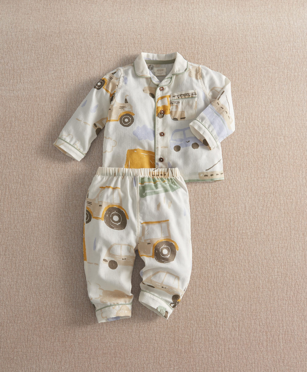 Mamas &amp; Papas Pyjamas &amp; Nightwear Truck &amp; Transport Pyjama Set