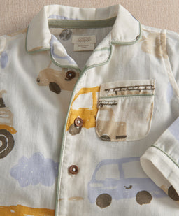 Mamas & Papas Pyjamas & Nightwear Truck & Transport Pyjama Set