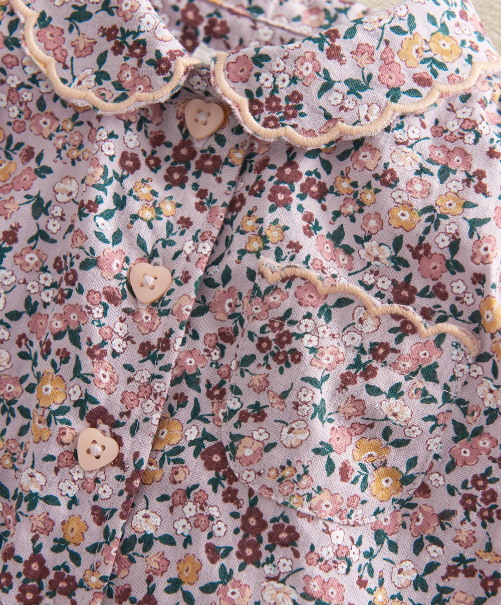 Mamas &amp; Papas Pyjamas &amp; Nightwear Vintage Floral Woven Pyjamas