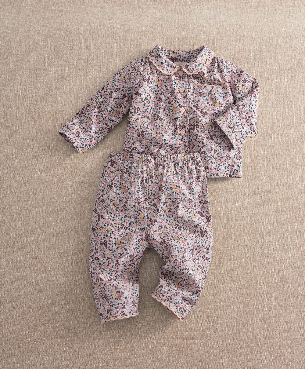 Mamas &amp; Papas Pyjamas &amp; Nightwear Vintage Floral Woven Pyjamas