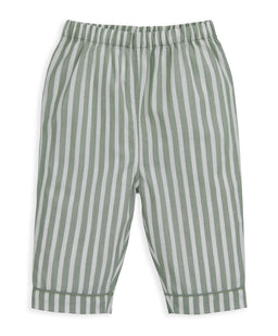 Mamas & Papas Pyjamas & Nightwear Woven Green Stripe Pyjamas