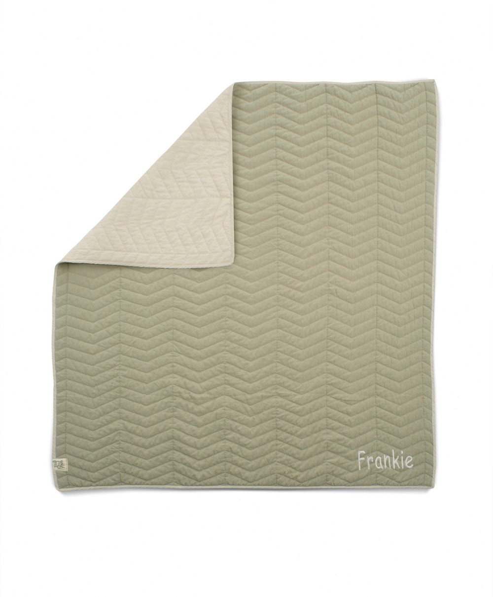 Mamas &amp; Papas Quilts &amp; Coverlets Quilt (3.0 Tog) - Sage green/Neutral