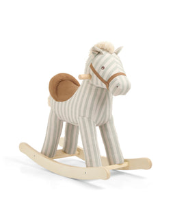 Mamas & Papas Rocking Animals Rocking Horse - Sage Green Stripe