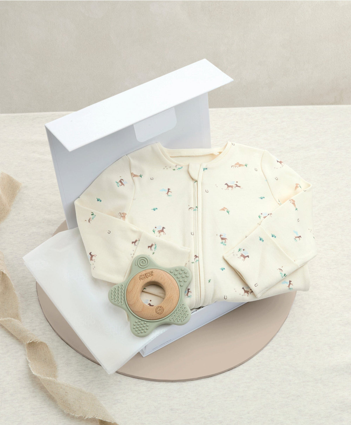 Mamas & Papas Rodeo Gift Box with Teething Toy