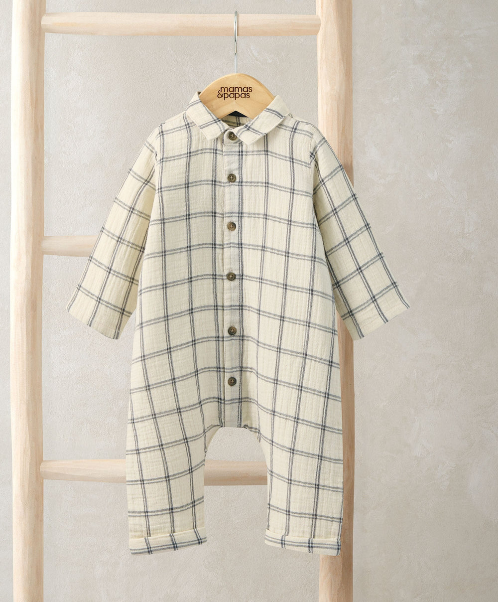 Mamas &amp; Papas Rompers Check Romper