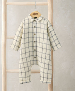 Mamas & Papas Rompers Check Romper