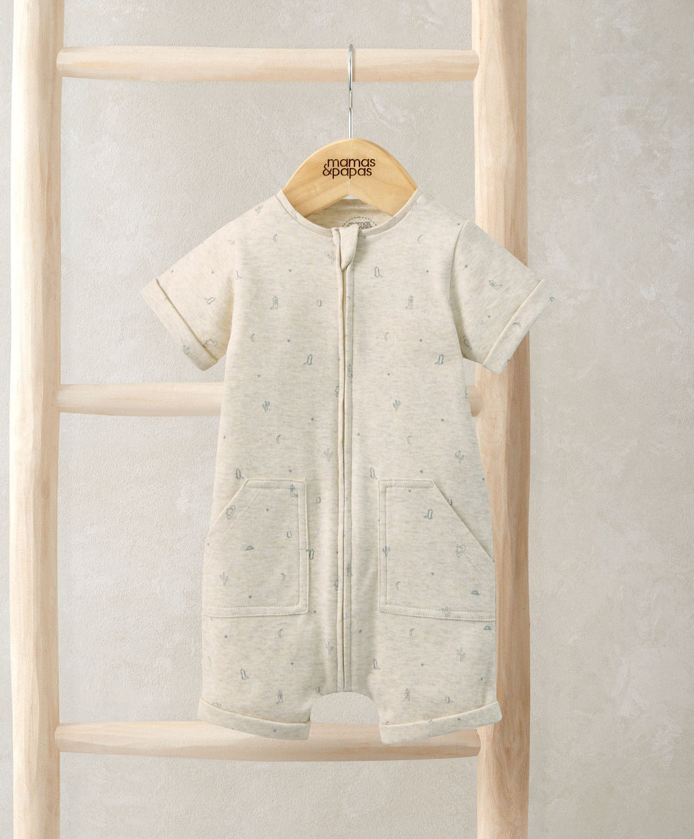 Mamas &amp; Papas Rompers Cowboy Shortie Romper