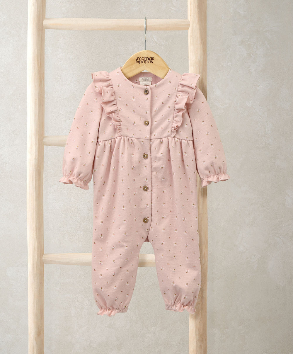 Mamas &amp; Papas Rompers Dainty Floral Romper - Pink