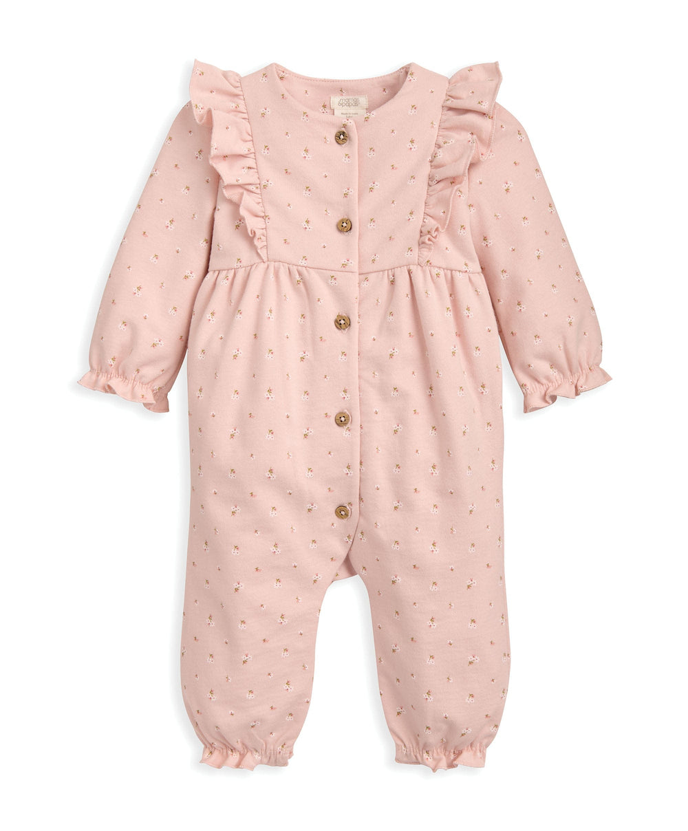 Mamas &amp; Papas Rompers Dainty Floral Romper - Pink