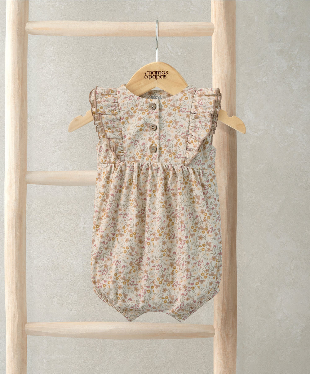 Mamas &amp; Papas Rompers Ditsy Shortie Romper