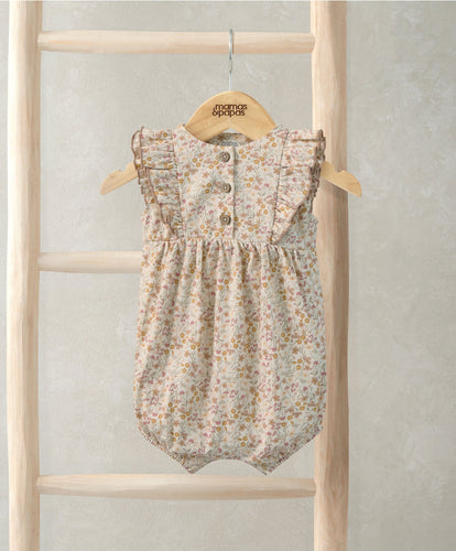 Mamas & Papas Rompers Ditsy Shortie Romper