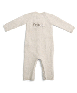Mamas & Papas Rompers Duck Knitted Romper Oatmeal