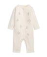 Mamas & Papas Rompers Embroidered Bear Romper