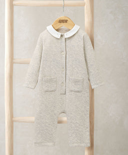Mamas & Papas Rompers Embroidered Collar Romper