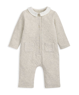 Mamas & Papas Rompers Embroidered Collar Romper