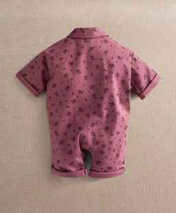 Mamas & Papas Rompers Floral Boiler Suit Romper