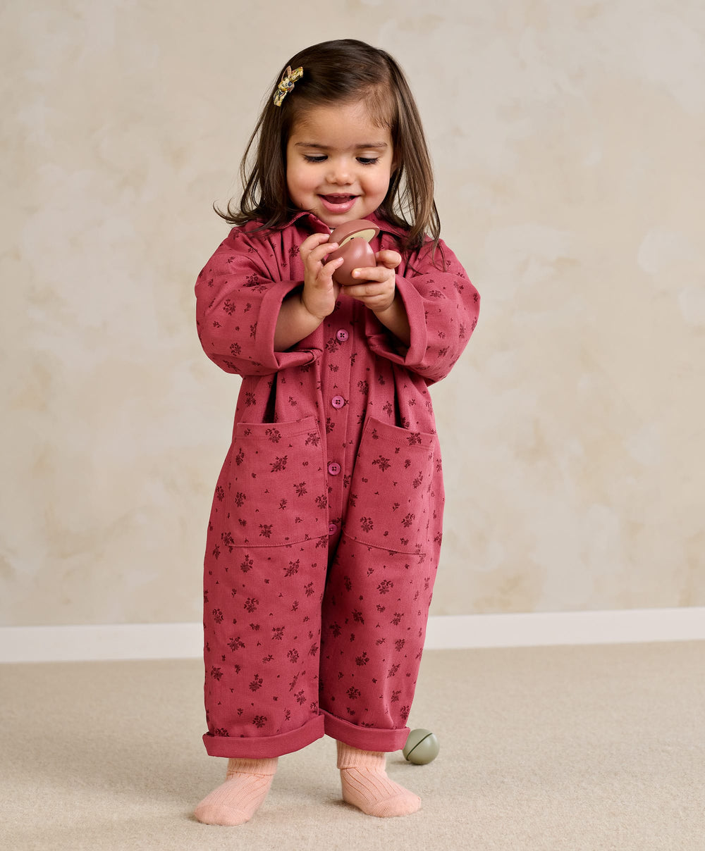 Mamas &amp; Papas Rompers Floral Boiler Suit Romper