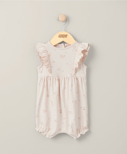 Mamas & Papas Rompers Floral Jersery Shortie Romper